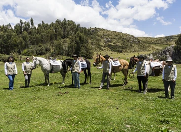 Andean Horseback Riding Tour Near Cusco City